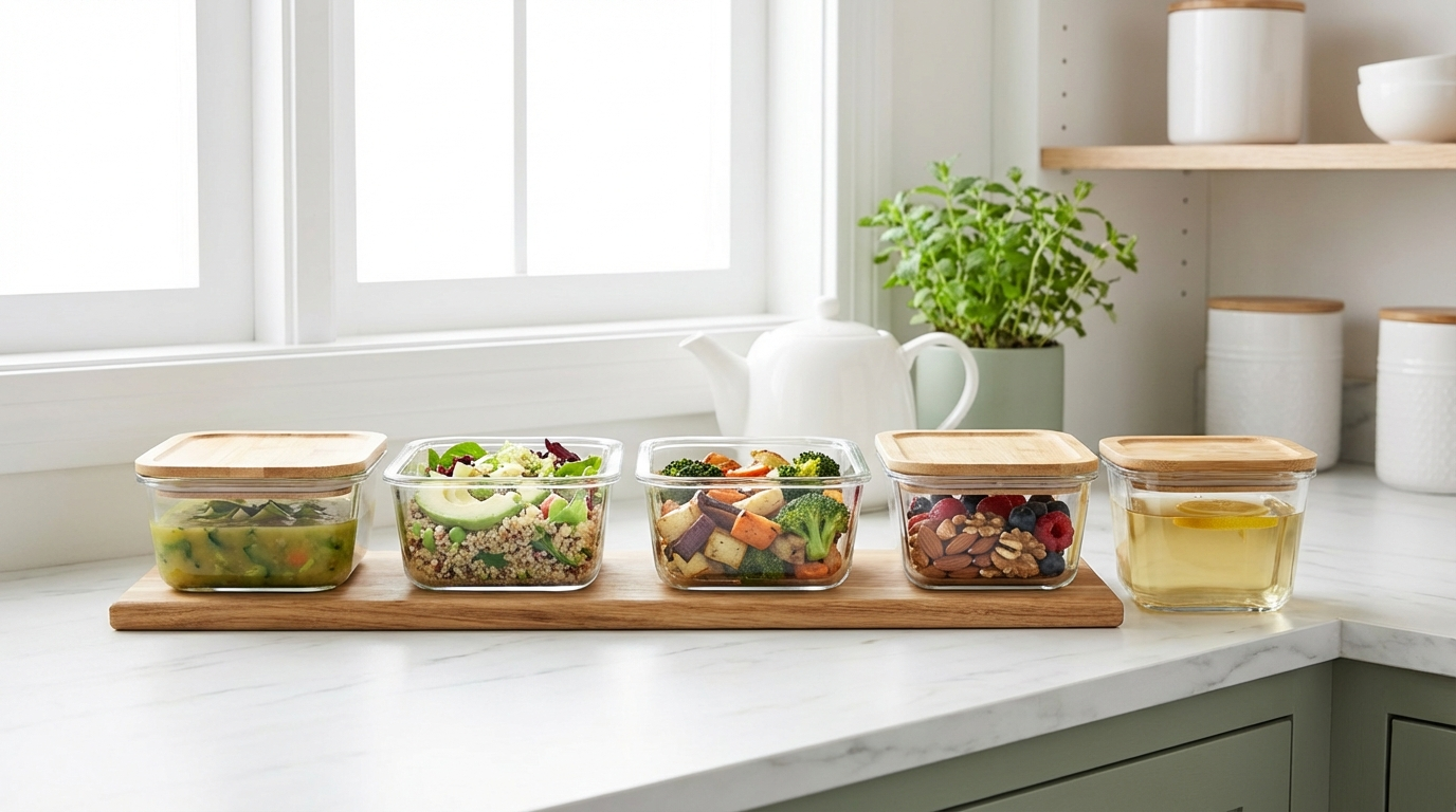 Meal prep 5 วัน FMD plant-based