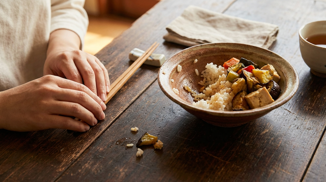 หยุดกินเมื่ออิ่ม 80 เปอร์เซ็นต์ Hara Hachi Bu